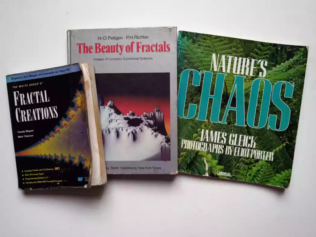 Early 90s fractal art books