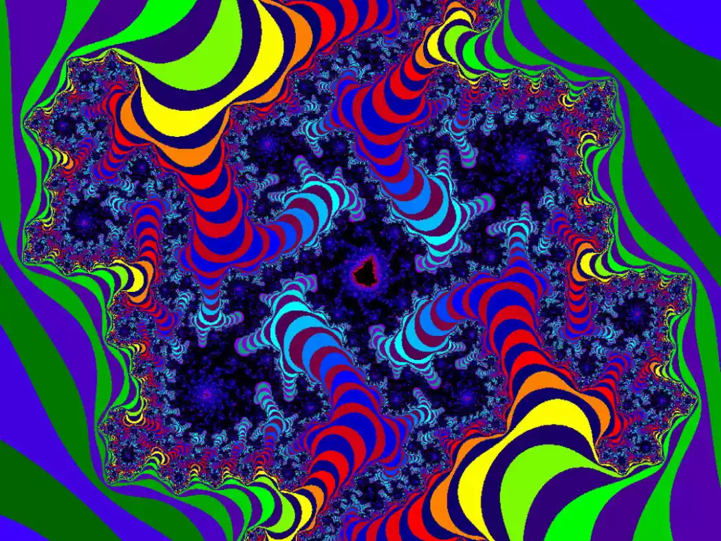 Fractal kelidoscope - Art by Tim Waters